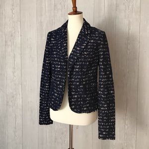 Lace Blazer by Maison Jules